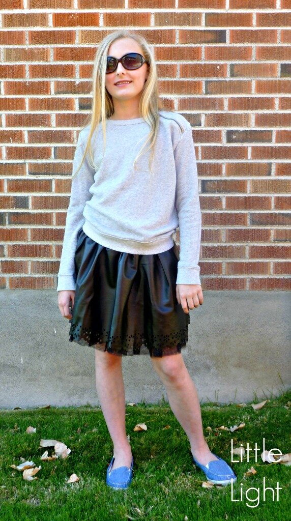 5 Ways to Style a Leather Skirt